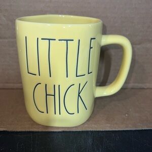 Rae Dunn Yellow 'Little Chick' Mug-READ DESCRIPTION